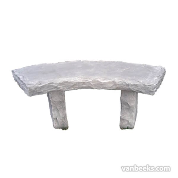 Triple H Curved Garden Bench
